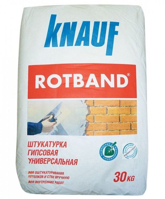 Штукатурка KNAUF ROTBAND / КНАУФ РОТБАНД (30 кг)