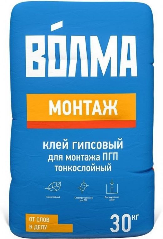 Клей ВОЛМА Монтаж (30 кг)
